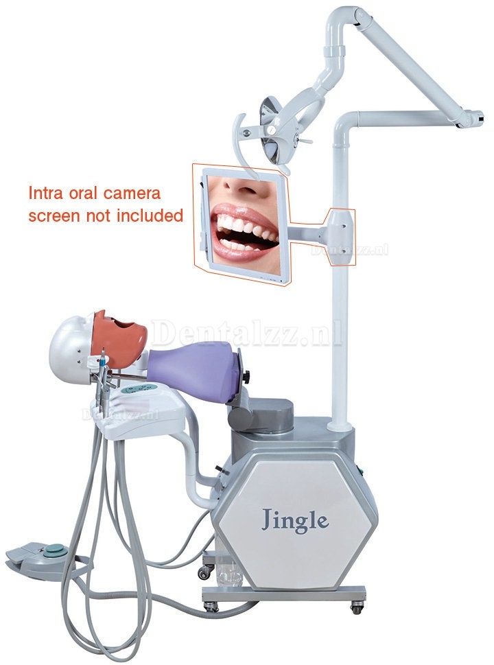 Jingle JG-A11 Mobile Tandheelkundige Studententraining Onderwijs Werkstation voor elektrische bediening Tandsimulatie-ee